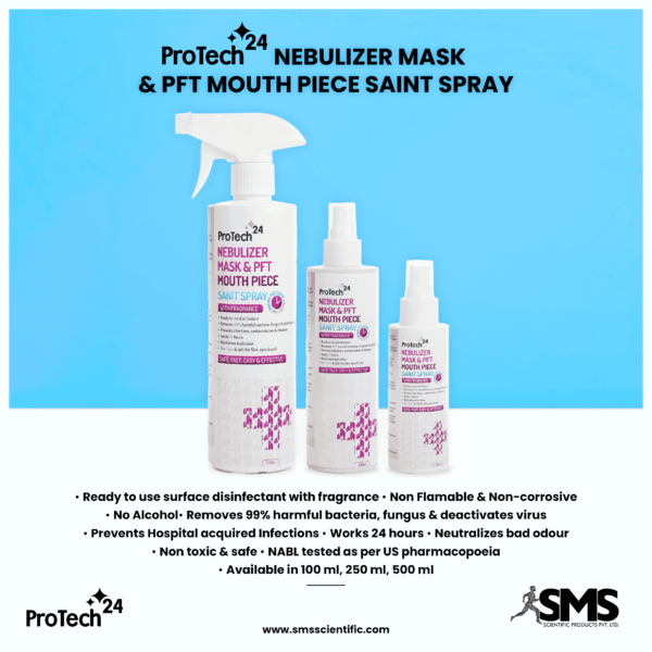 Protech 24 - Nebulizer Mask and PFT Mouth Piece